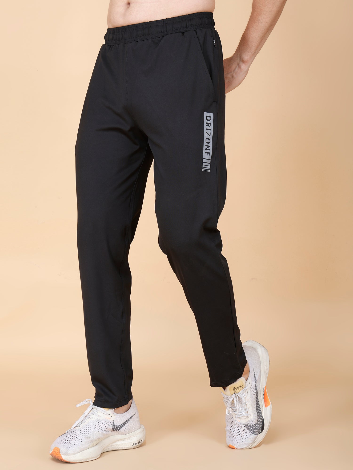 Drizone 4-Way Lower – Lancer Lycra Workout Pants - Black
