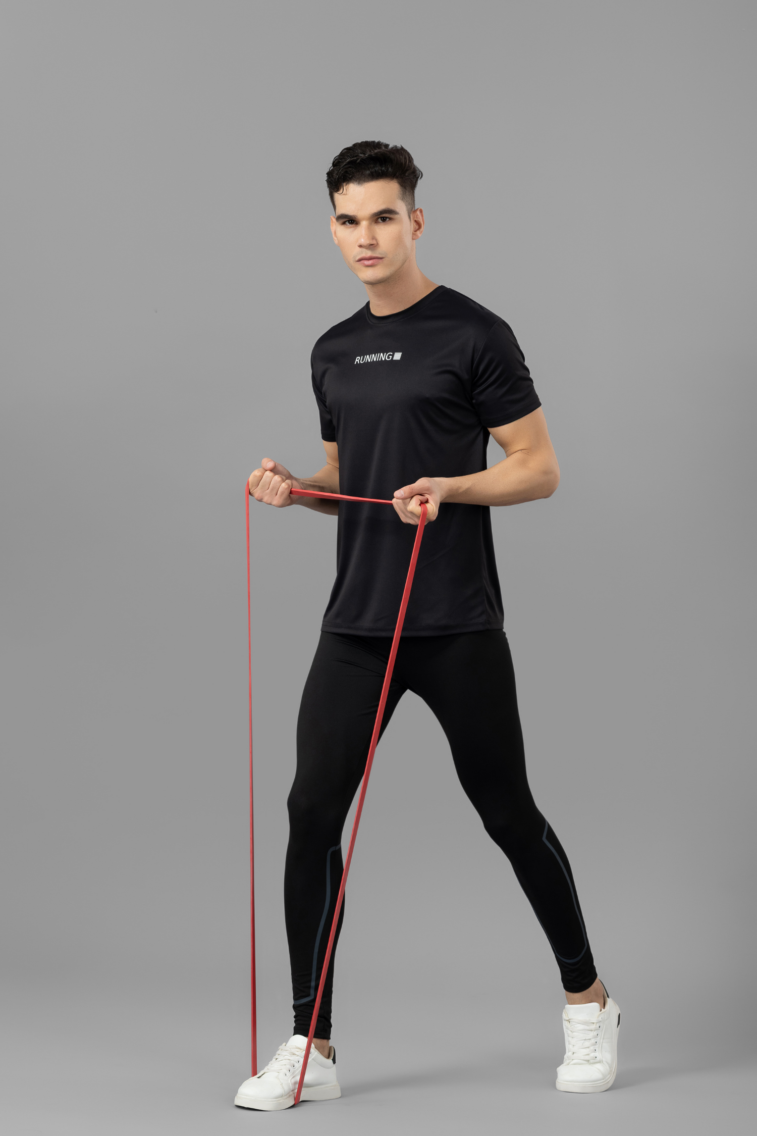 Drizone Super Matte Round Neck Half Sleeve T-Shirt for Men – Regular Fit, Quick-Dry Sports Tee