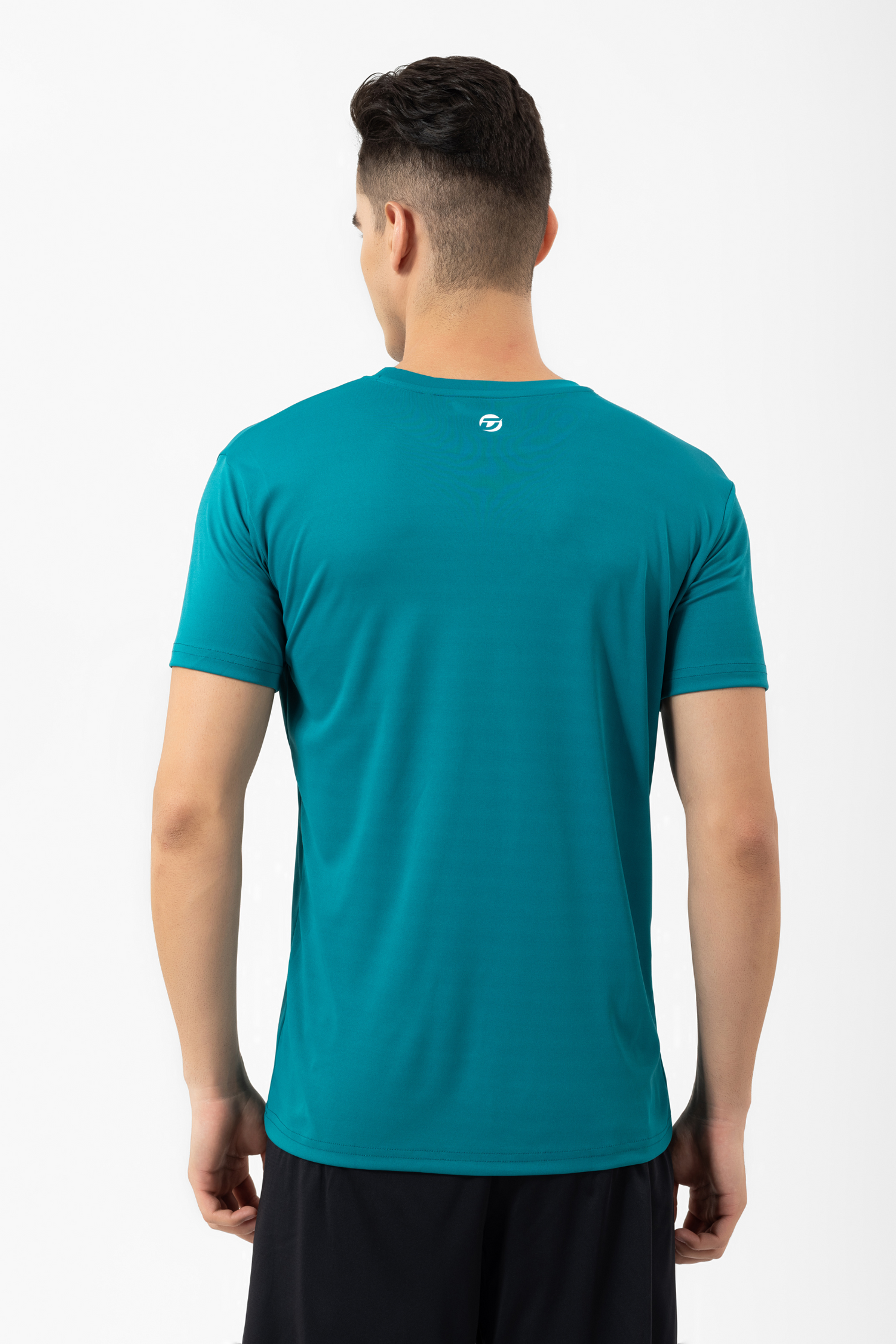 Drizone Super Matte Round Neck Half Sleeve T-Shirt for Men – Regular Fit, Quick-Dry Sports Tee