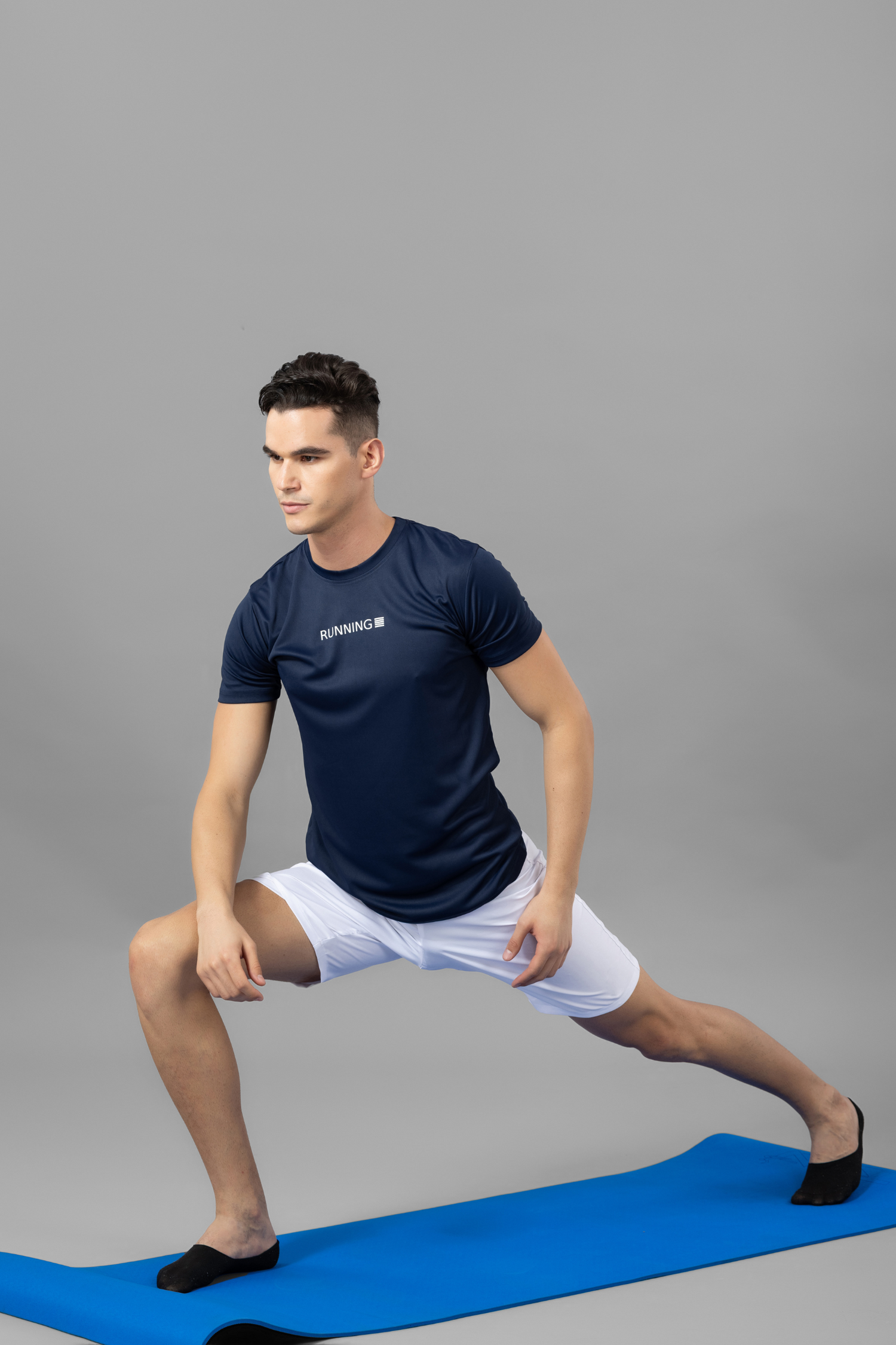 Drizone Super Matte Round Neck Half Sleeve T-Shirt for Men – Regular Fit, Quick-Dry Sports Tee
