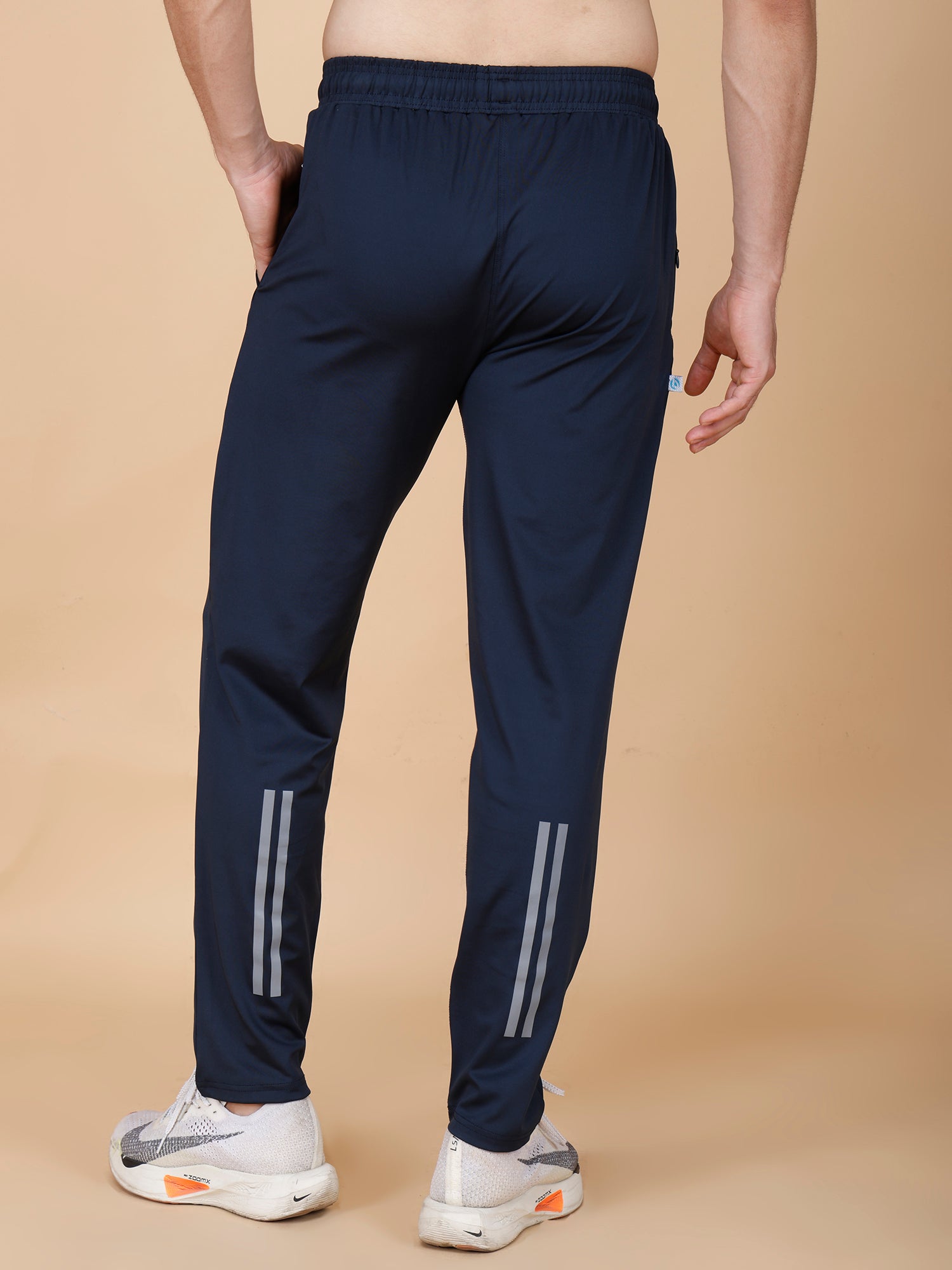 Drizone 4-Way Lower – Lancer Lycra Workout Pants - Navy Blue