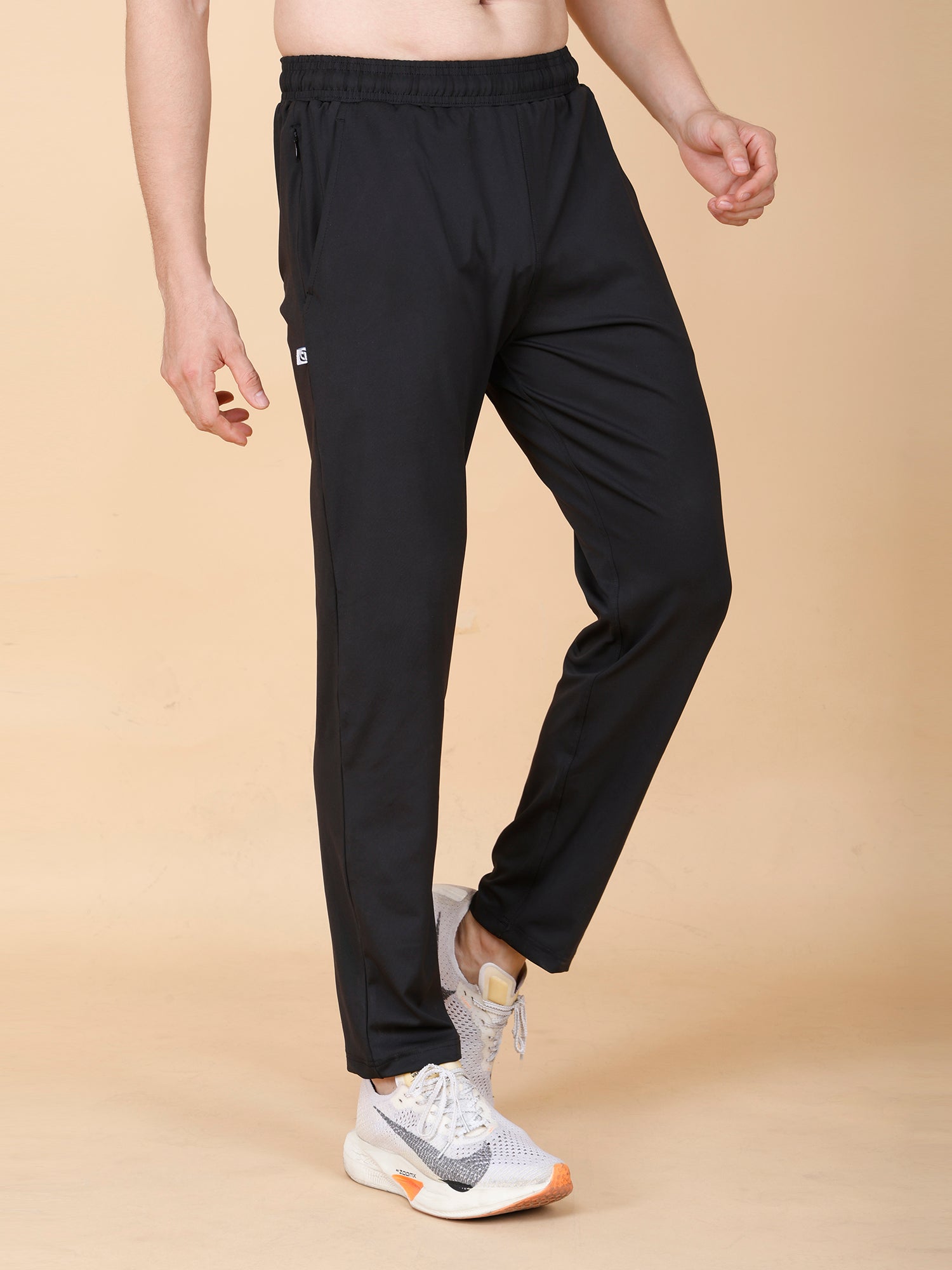 Drizone 4-Way Lower – Lancer Lycra Workout Pants - Black