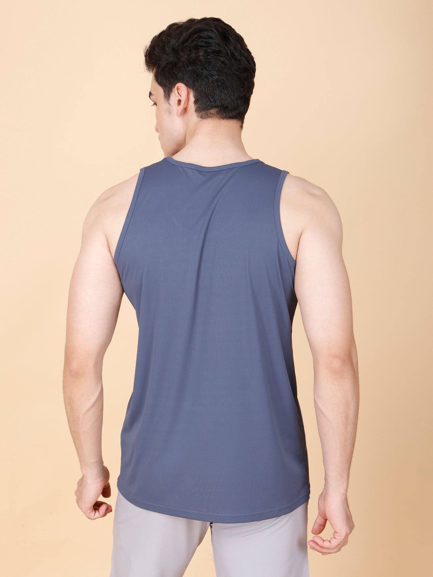 Drizone Plain Gym Tank – 2-Way Stretch Lycra - Teal Green
