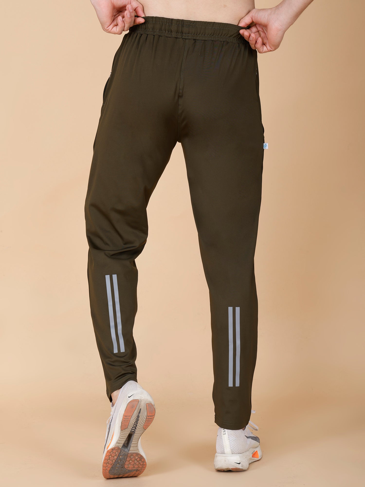 Drizone 4-Way Lower – Lancer Lycra Workout Pants - Dark Olive