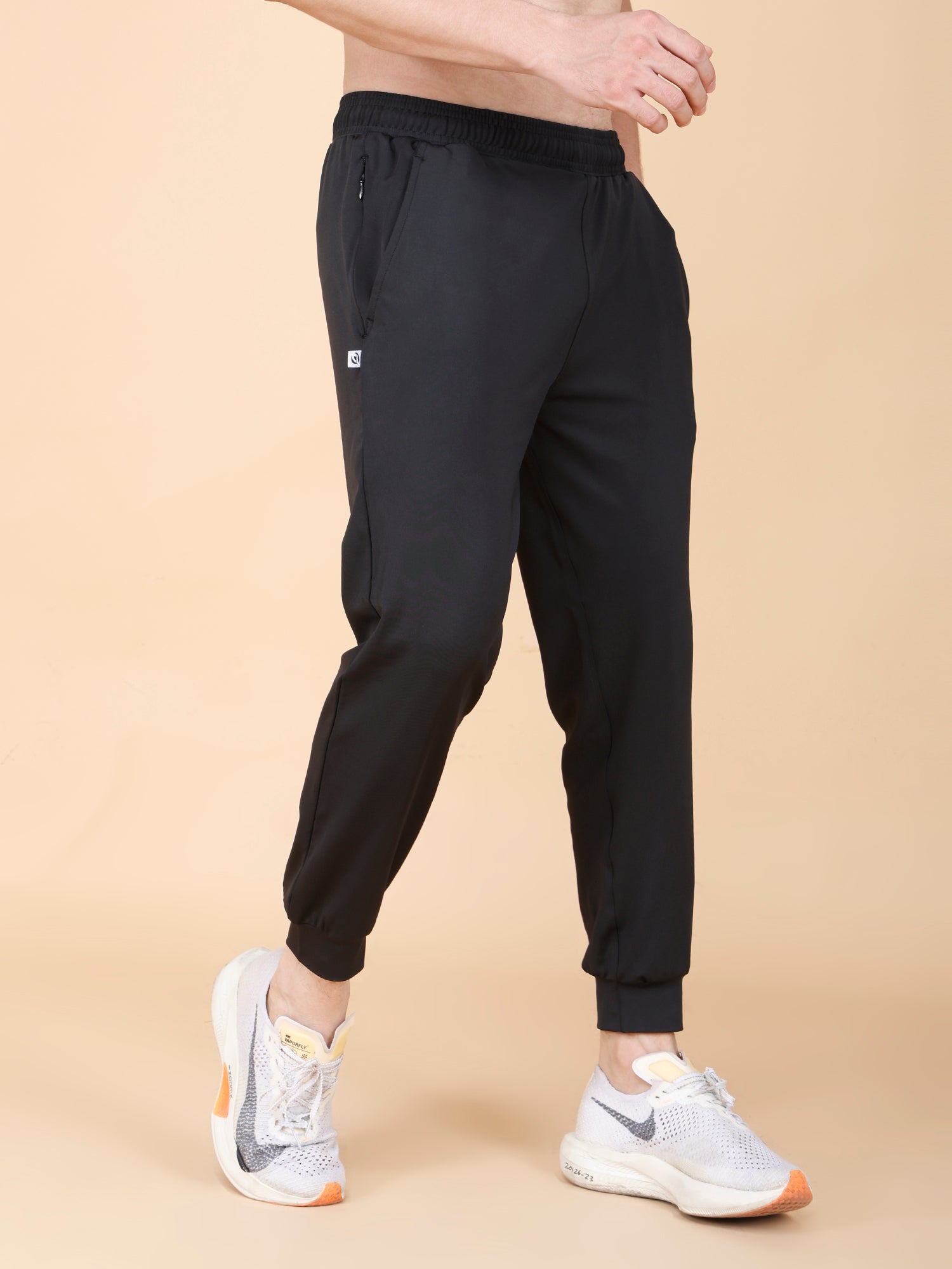 Drizone 4-Way Jogger – Lancer Lycra Active Joggers - Black