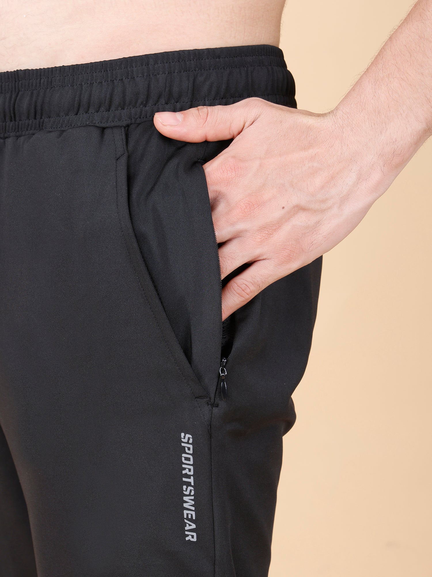 Drizone 4-Way Jogger – Lancer Lycra Active Joggers - Black