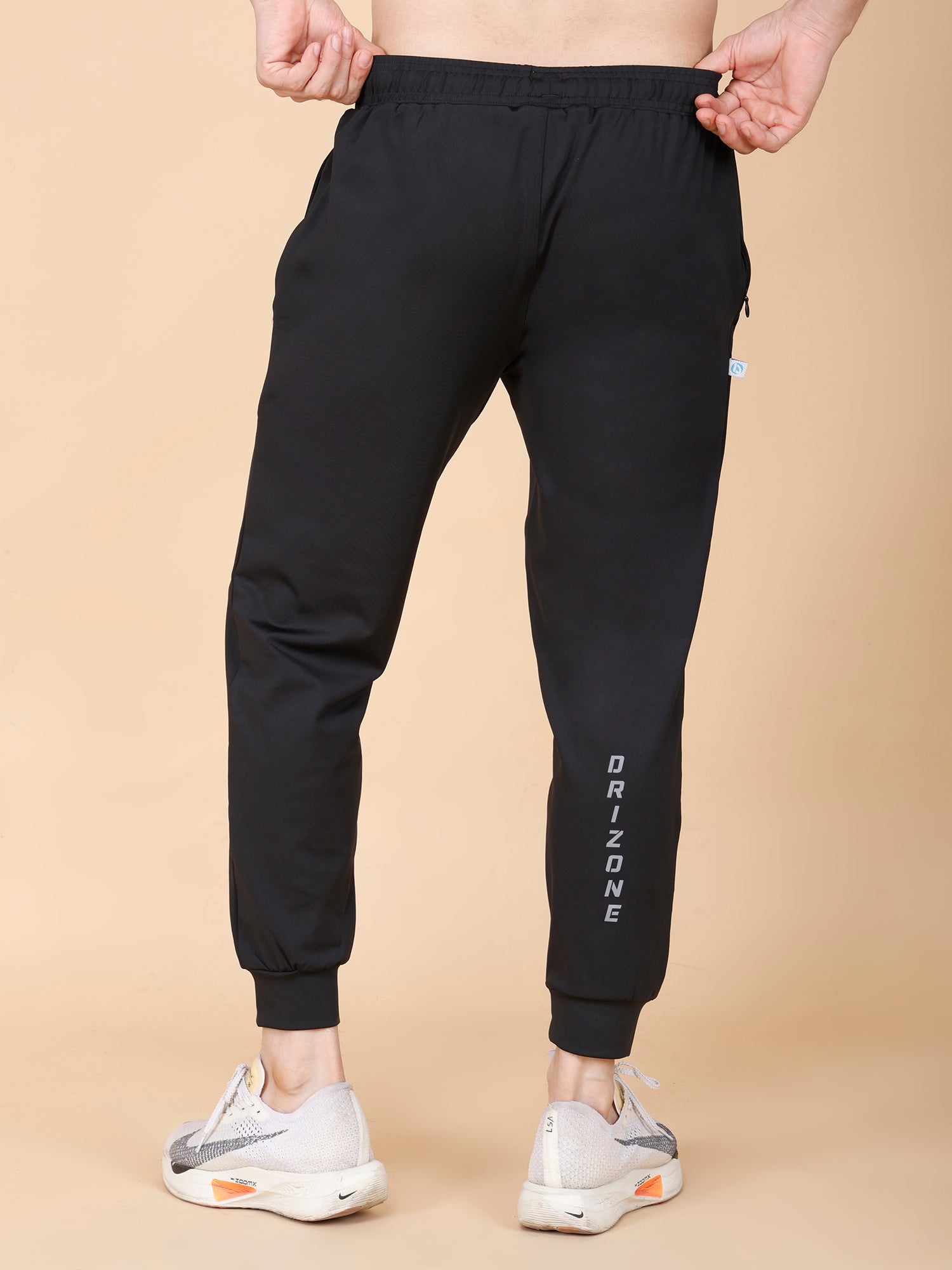 Drizone 4-Way Jogger – Lancer Lycra Active Joggers - Black