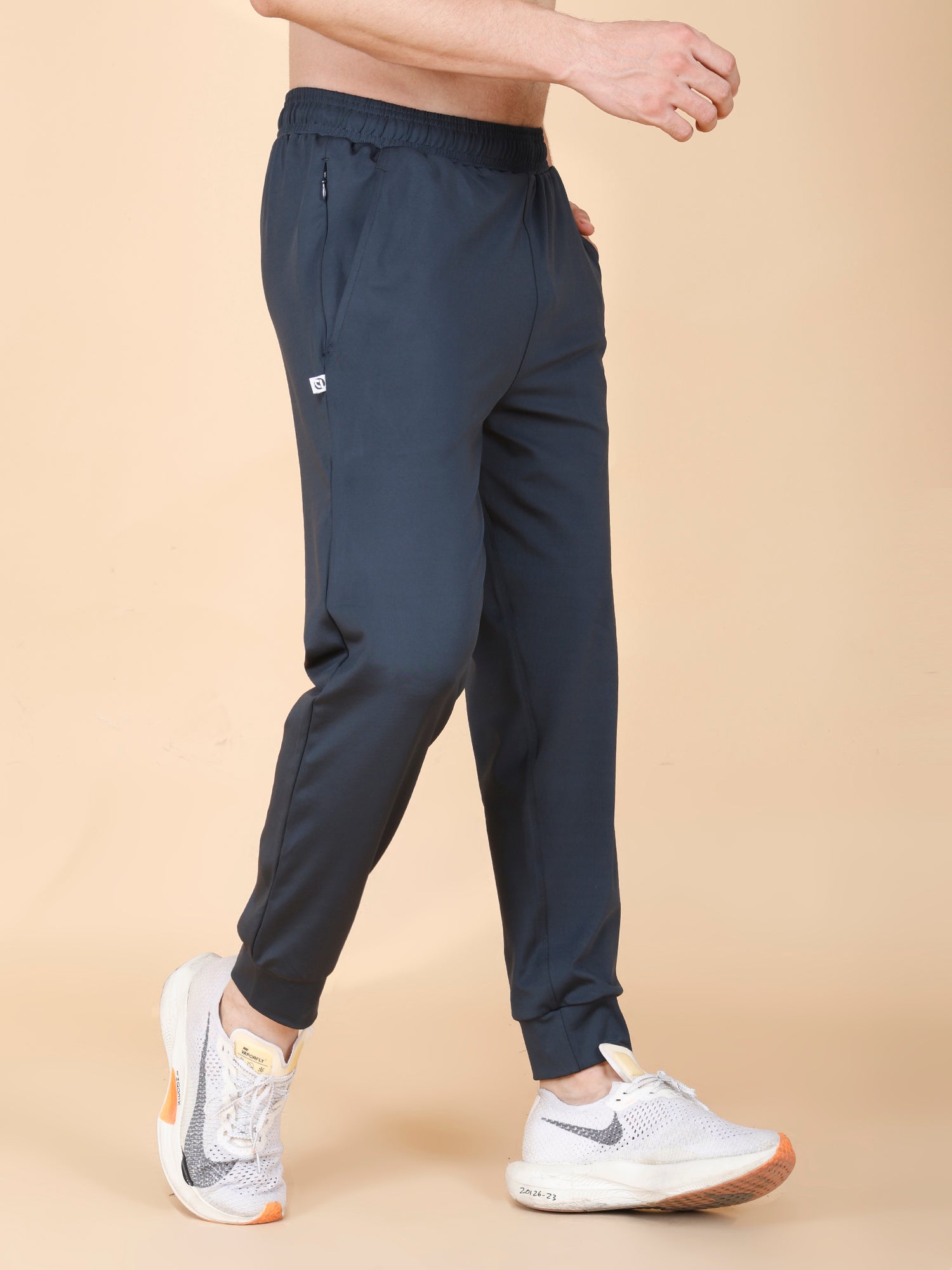 Drizone 4-Way Jogger – Lancer Lycra Active Joggers - Dark Grey