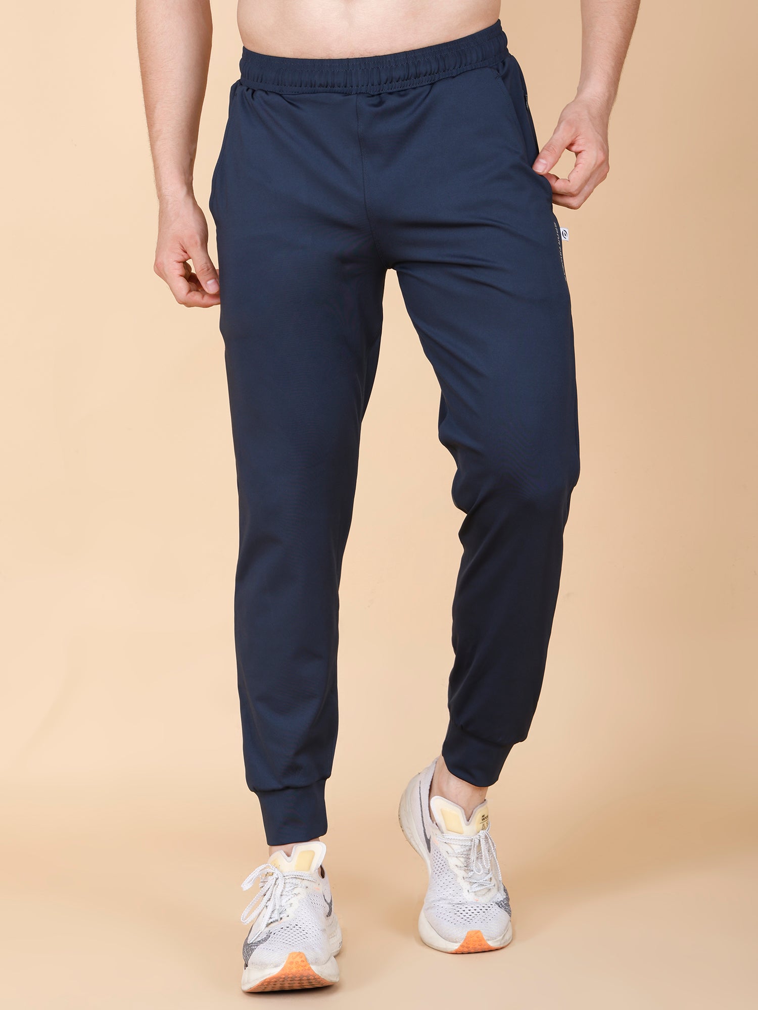 Drizone 4-Way Jogger – Lancer Lycra Active Joggers - Navy Blue
