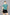 Women's Plain T-shirt – Striped Melange Look - Teal Green
