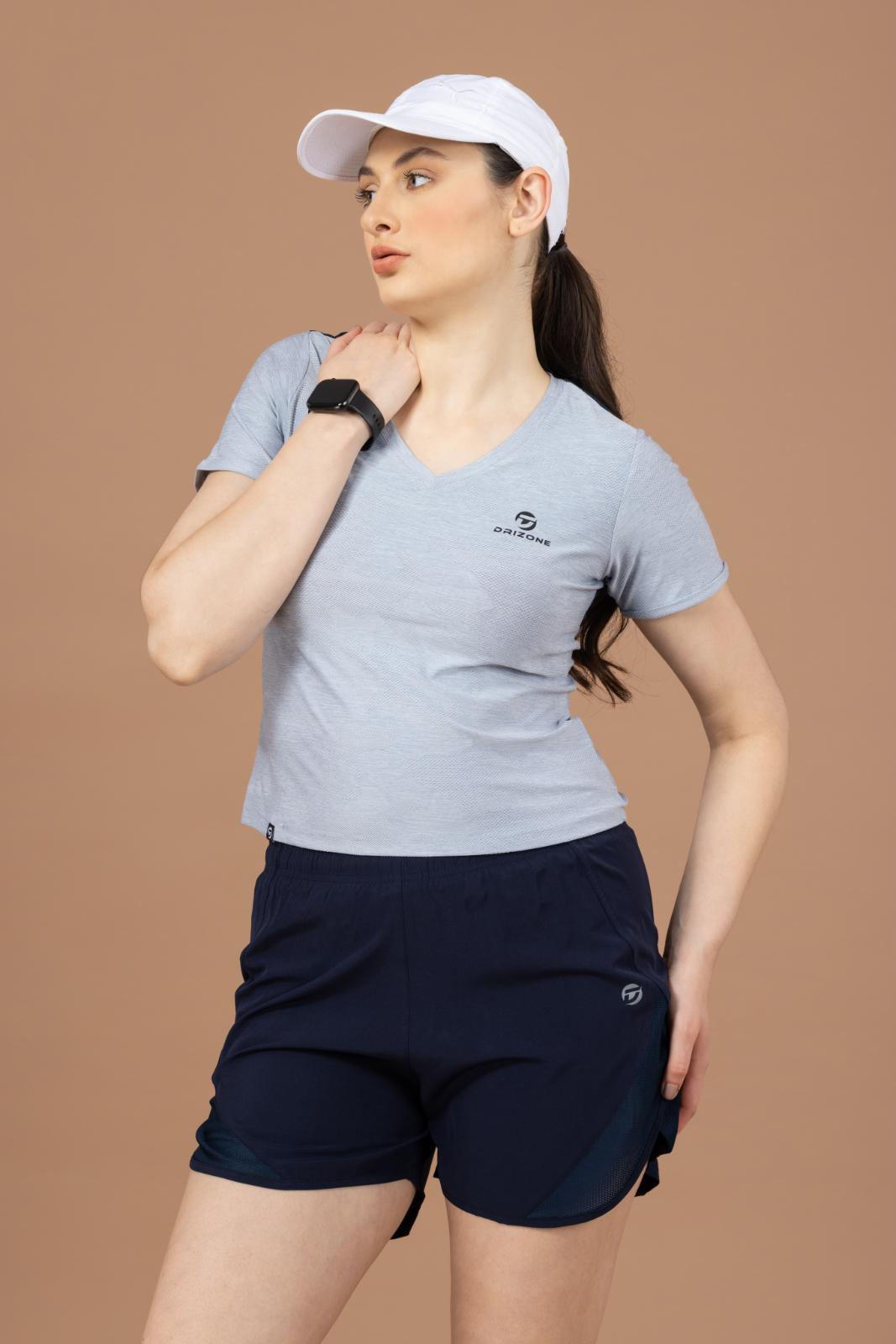 Women's Compression Tulip Shorts – NS Lycra Blend - Navy Blue