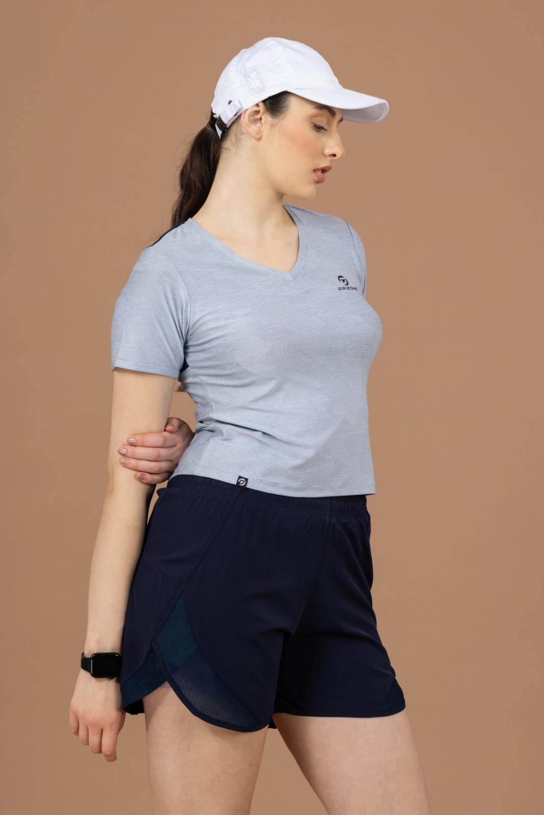 Women's Compression Tulip Shorts – NS Lycra Blend - Navy Blue
