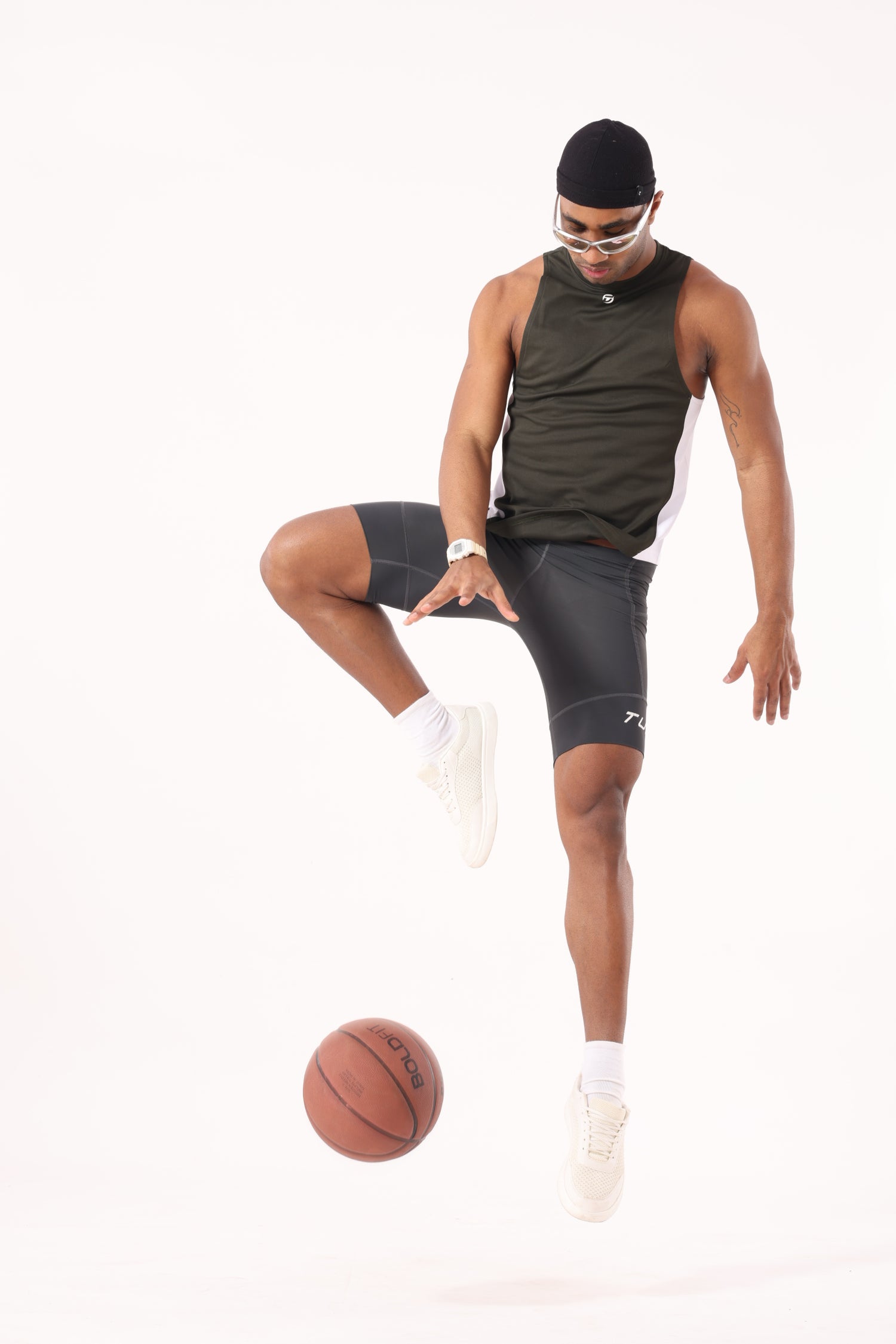 Drizone Rolex Knit Panel Tank – Flexible & Breathable - Olive