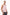 Drizone All-Over Printed Polyester Tank Top - Pink