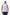 Drizone All-Over Printed Polyester Tank Top - Sky Blue