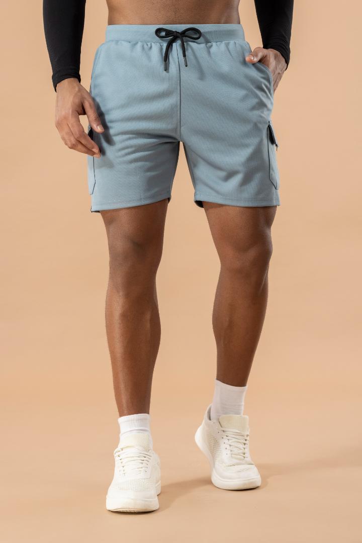 Drizone Semi Micro Poly Designer Sports Shorts – High Performance - Teal Green