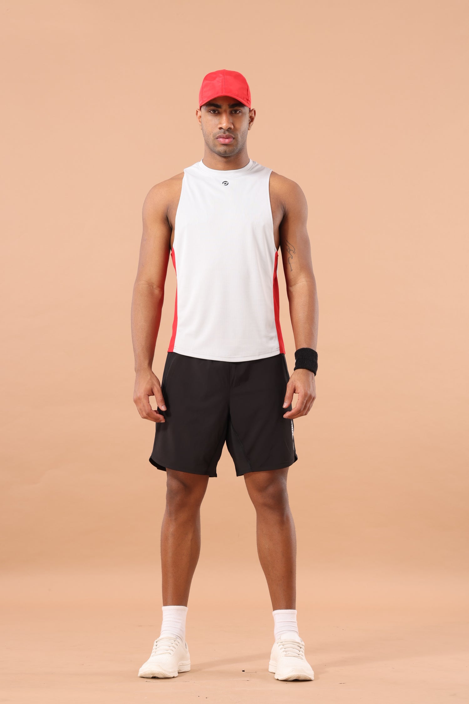 Drizone Rolex Knit Panel Tank – Flexible & Breathable - Light Grey
