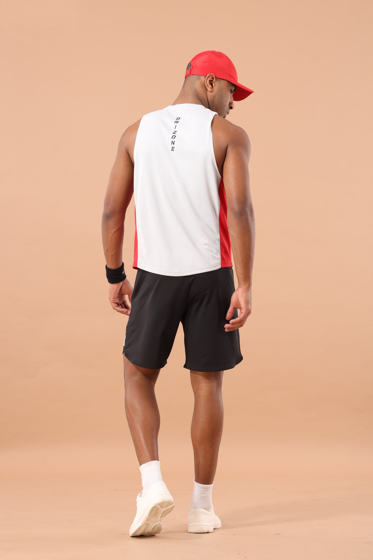 Drizone Rolex Knit Panel Tank – Flexible & Breathable - Light Grey