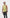 Drizone Self Jacquard Panel Tank Top – Sleeveless Performance Wear - Yellow